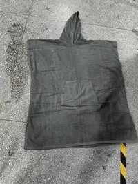 《厚广家》3楼85×100灰色全棉披风 发一件 微瑕疵