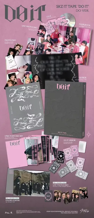 迷 straykids DOIT  新回归 特典卡 快闪周边  画册