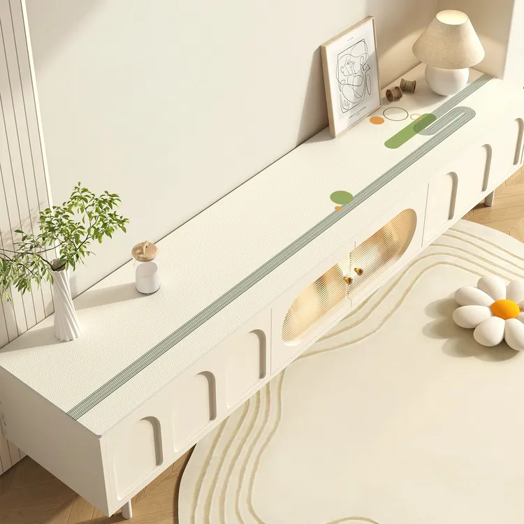 桌垫电视柜轻奢高级感ins风餐边柜桌布免洗防水防油台面保护垫子