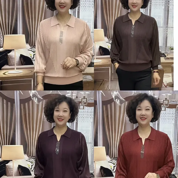 年轻妈妈秋季时尚洋气上衣