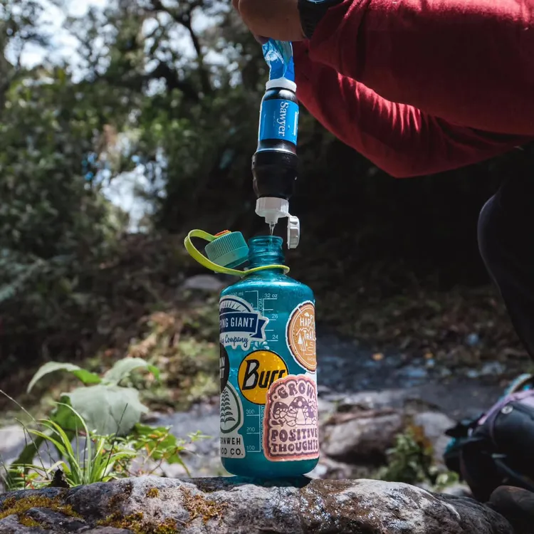 Sawyer索耶SP129挤压过滤净水器户外便携直饮过滤器小型净水器