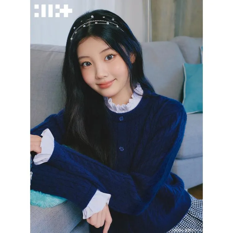 直邮GRL[ILLIT アイリット BEB同款]叠层风针织上衣海军蓝F品番:pm728