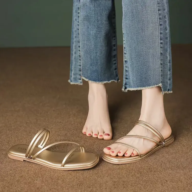 【FOXER】两穿低帮时装凉鞋凉拖鞋沙滩鞋夹脚