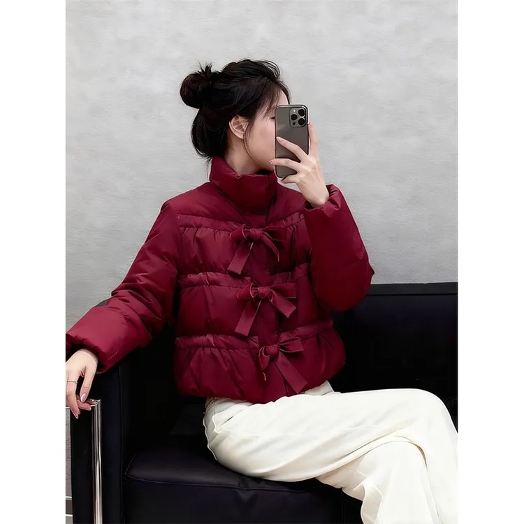 2025年新款巨好看的气质洋气时尚夹棉新款棉服外套女款冬季小棉袄