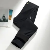 【铠家石头系列】GT硬壳冲锋裤秋季新款情侣户外加绒冲锋裤登山裤男
