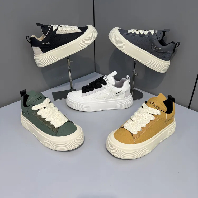 2025 秋冬时尚男士新款高端加厚日常休闲舒适潮流潮鞋（皮鞋尺码）