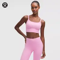 Align™女士背部大U领交叉肩带运动内衣*罗纹 lululemon丨LW2ET7S