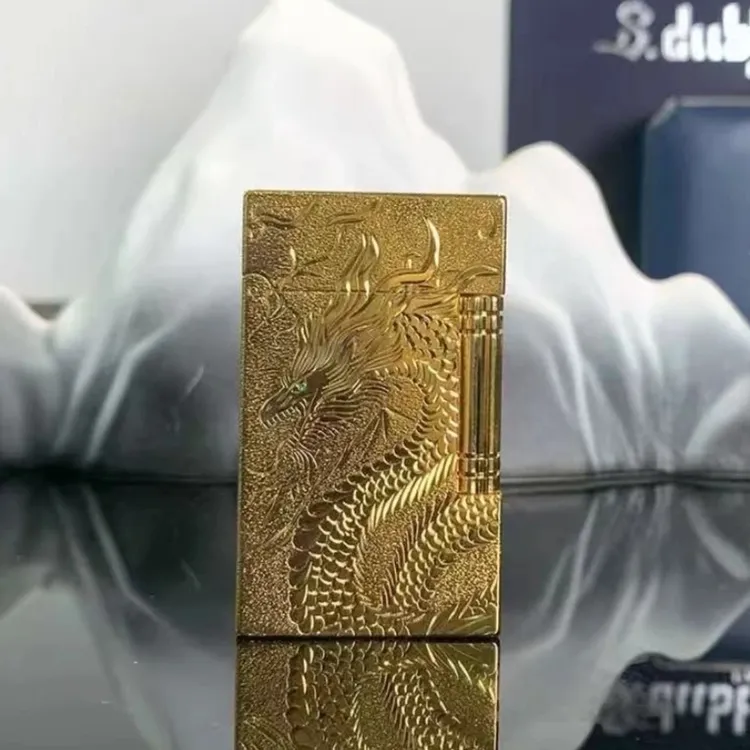 法国都柏特高档充气朗声打火机钢音清脆高能