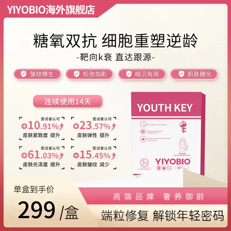 【靶向亢衰长效御龄】焕活麦角硫因PQQ亢衰逆龄填充丸抗糖氧