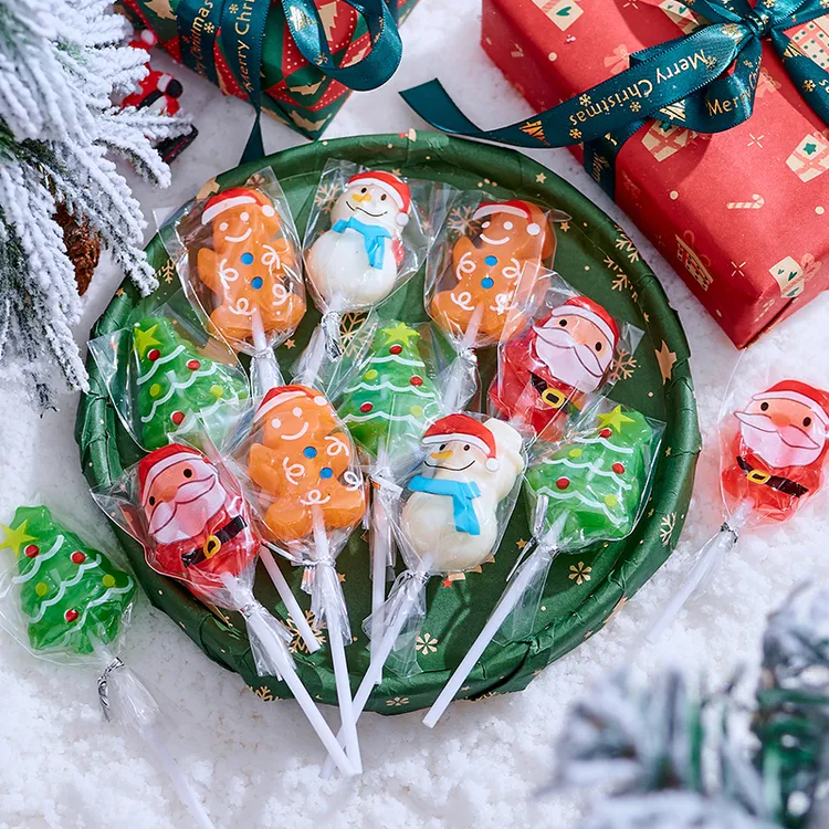 圣诞节棒棒糖卡通可爱儿童糖果幼儿园学校酒店节日平安夜活动礼物