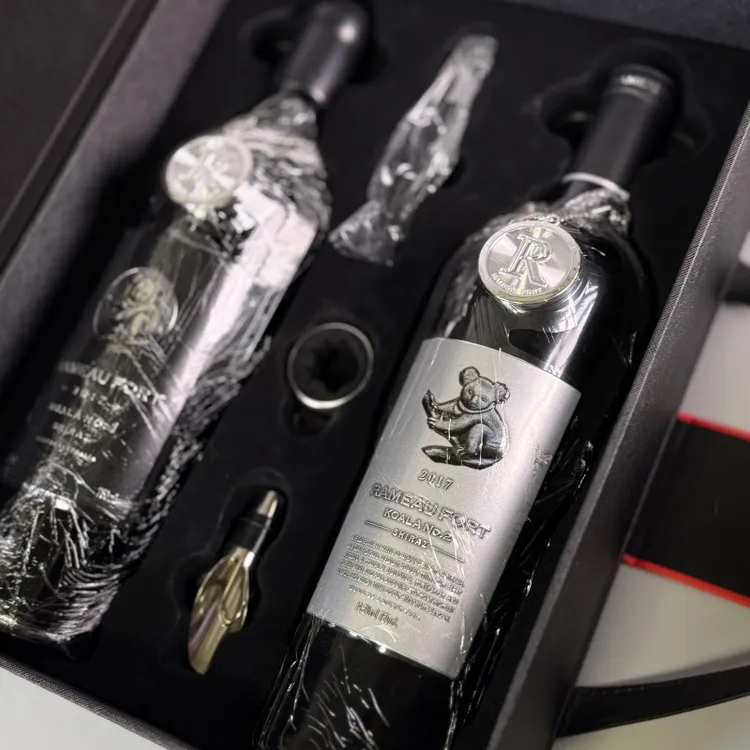 拉摩图堡考拉系列干红葡萄酒双支礼盒装澳洲原瓶单一西拉葡萄酿造