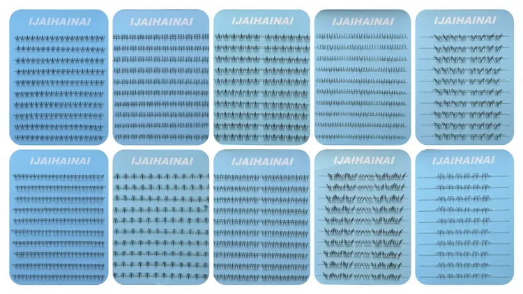 IJAIHAINAI下睫毛(10种款式）【任选三盒】为了卫生不可以退换