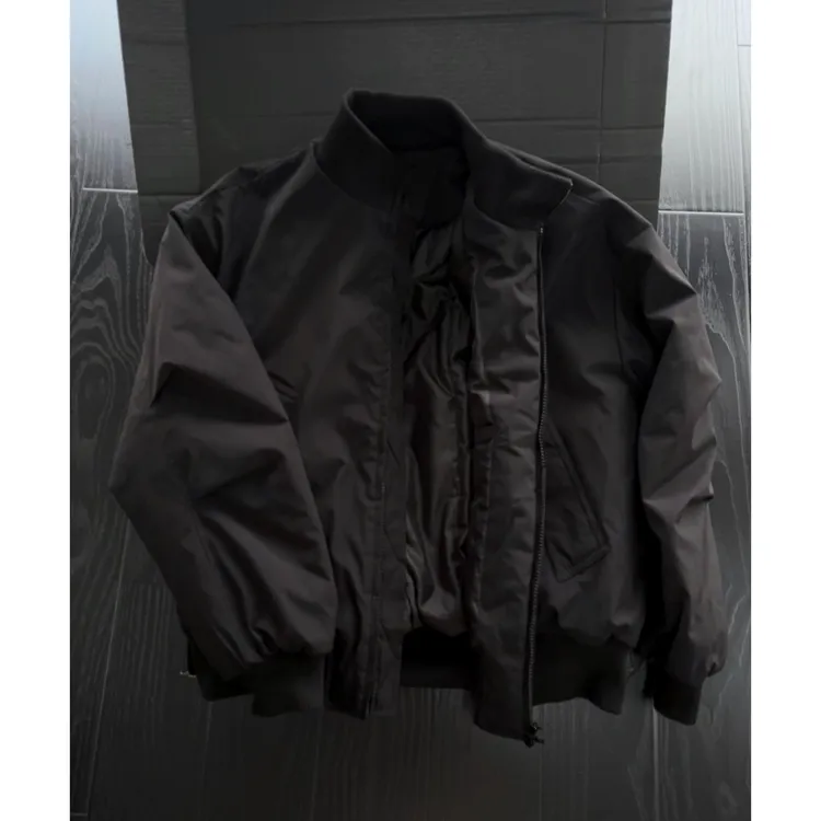 美式短款ma1飞行夹克棉服男款秋冬季加厚夹棉cleanfit外套棒球服