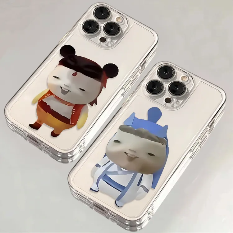 雅天立胡巴敖丙哪吒适用iPhone16/15苹果17手机壳华为vivoppo小米