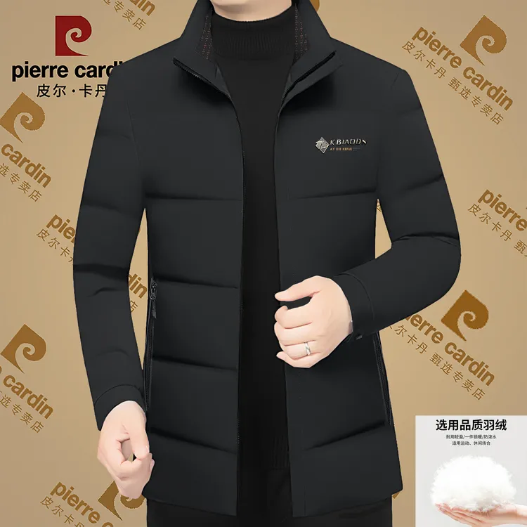 皮尔卡丹秋季新款高档男士休闲西装时尚百搭商务修身西服男装外套