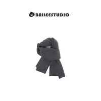 【柏栗良品】好物分享~韩系氛围感极简风坑条针织围巾A2E1619