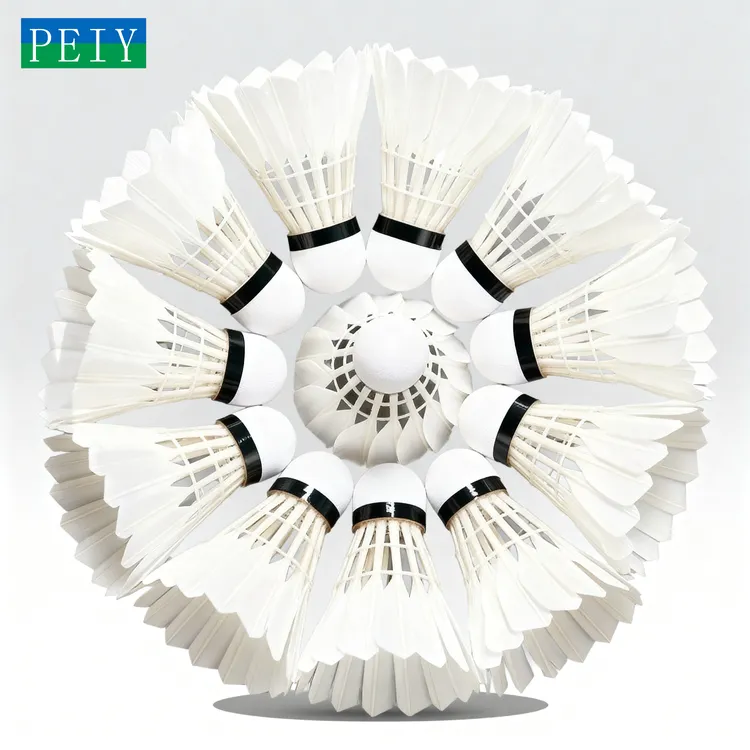 大牌平替狮羽毛球稳定耐打12织装打不烂鸭毛室外比赛套装训练用球