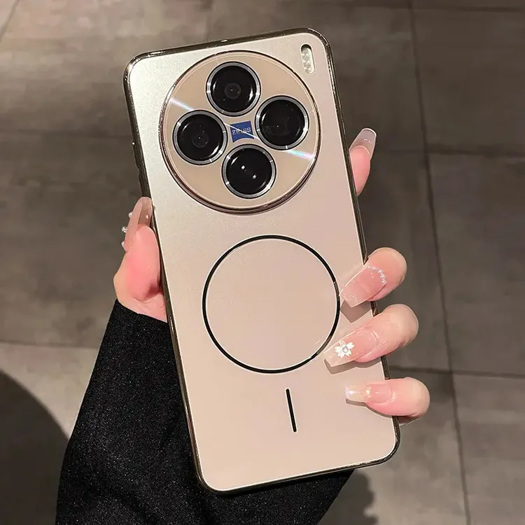 磨砂磁吸适用vivox200s手机壳带镜头膜x200Pro防摔200ultra男女款