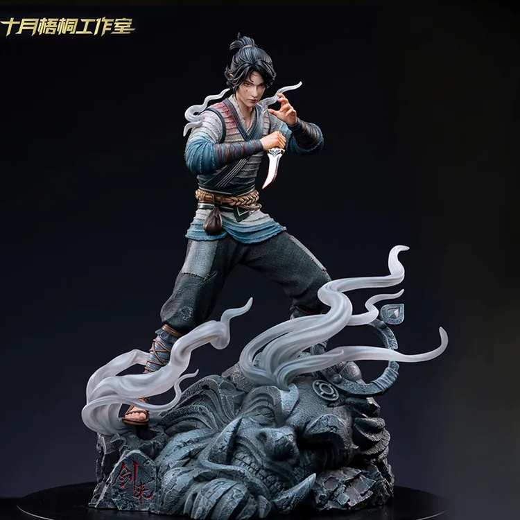 十月梧桐 x腾讯视频《剑来》动画正版授权-陈平安雕像