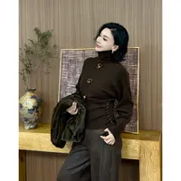 SONG-原创【微醺花语】冬季加厚保暖‘精纺蛋白绒’高级感柔软上衣