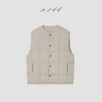 NCMM匠音夫妇「落子吟」高标高蓬松新国标95白鸭绒羽绒马甲C-8226