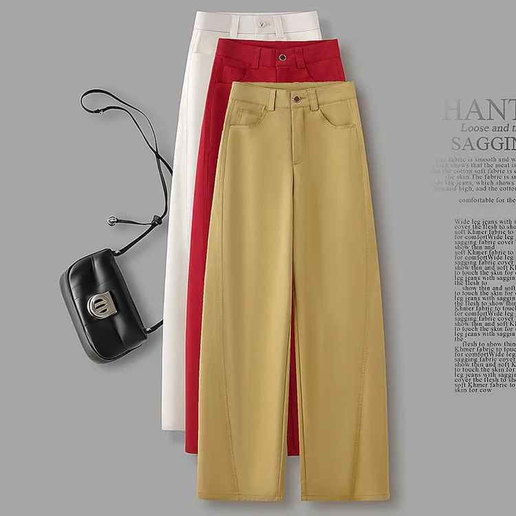 2533夏季新款天丝棉香蕉裤