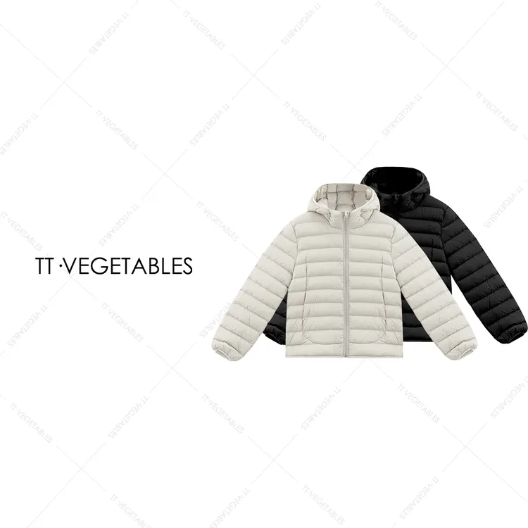 噢芬/小个子 【珩婉】95白鹅绒连帽宽松短款羽绒服外套522765