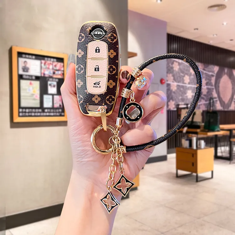 日产轩逸钥匙套14代天籁逍客奇骏专用骐达劲客探陆东风汽车壳扣女