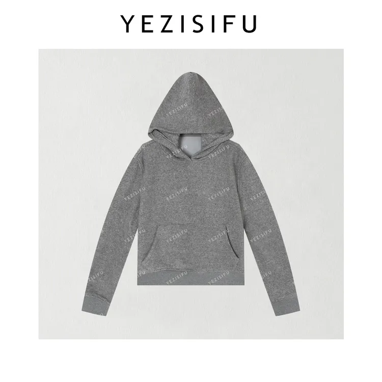 欧尼私服 2025秋冬加厚加绒连帽套头卫衣长袖宽松上衣2510C6717