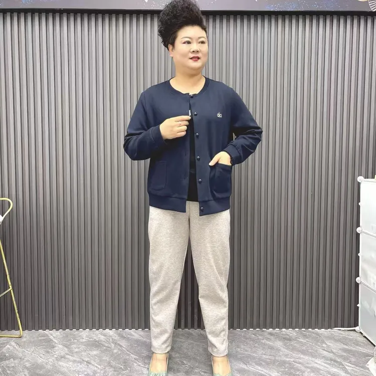 肥大码秋款外套88B023