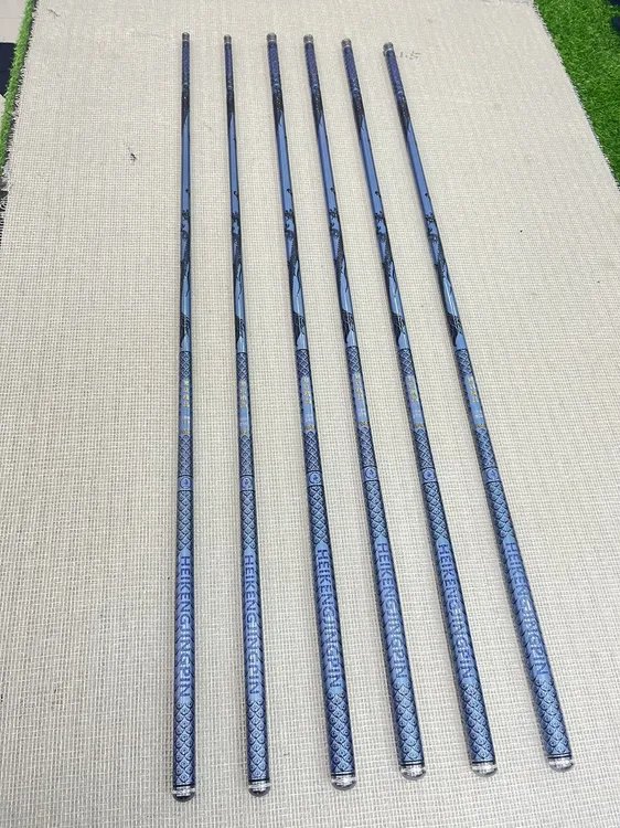 新款浮雕龙19调8H12H18H飞磕飞超高碳杆大棚杆竞技杆鲤鱼杆超轻硬