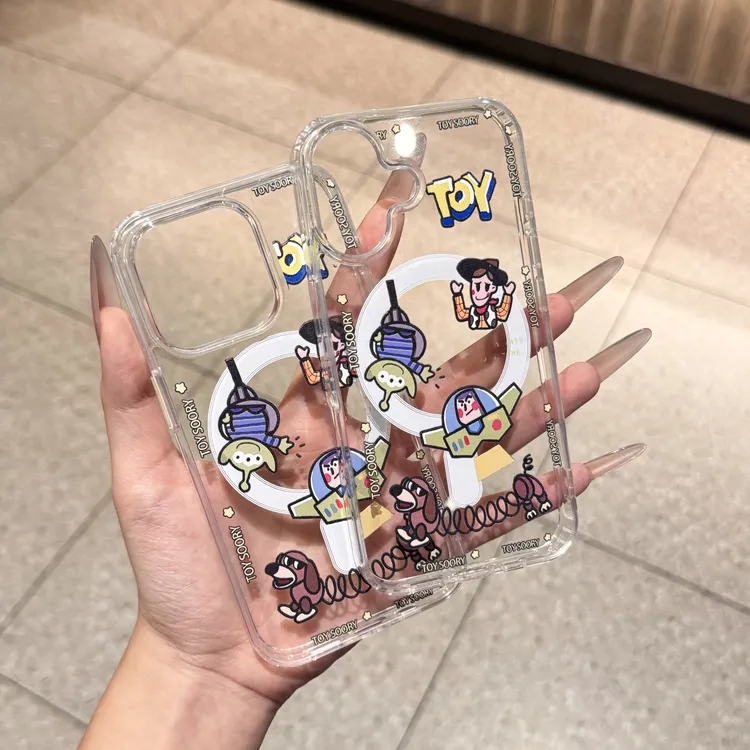 潮酷巴斯光年适用苹果16Promax手机壳iPhone15/14/13/12/11磁吸壳