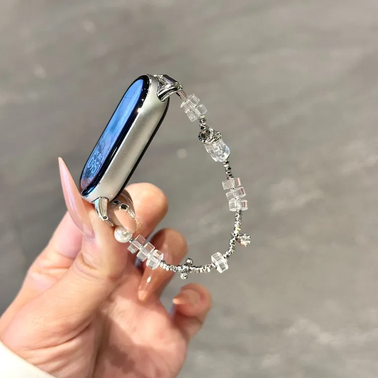 瑞馨宜方糖碎银适用小米手环10表带9/9Pro手环8Pro表带新款华为10