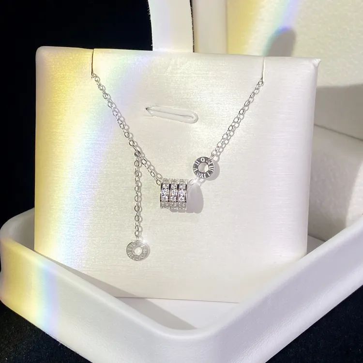 坠链均925银 纯银流苏小蛮腰项链女2025爆款轻奢小众高级感锁骨链