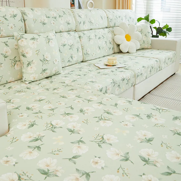 2025新款夏季冰丝沙发笠防猫抓沙发套罩全包万能懒人弹力防尘坐垫