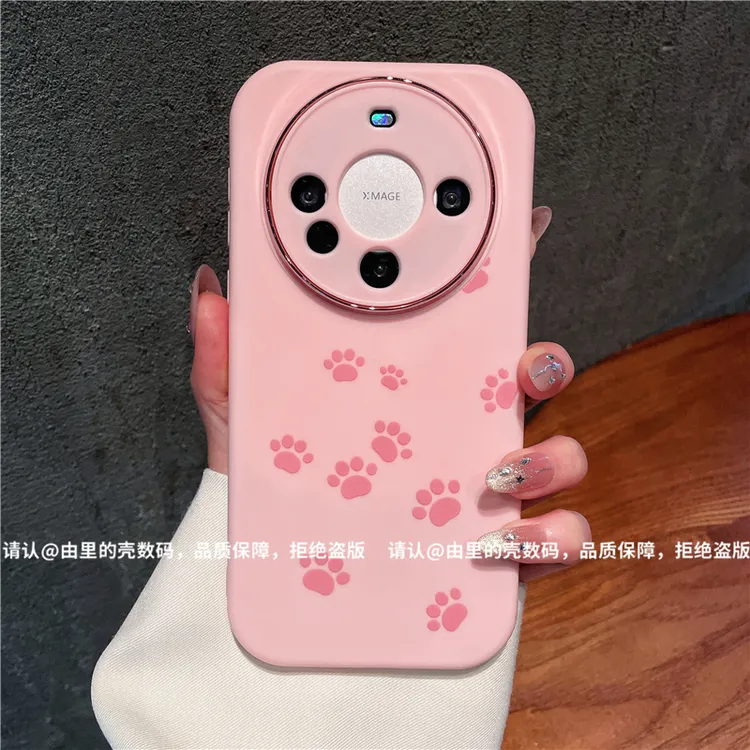 （华为Mate系列）金属小胖妹适用华为Mate60/mate50/40/30手机壳潮