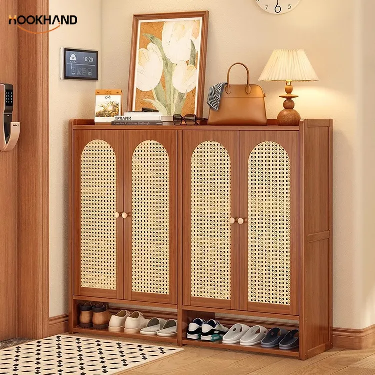 鞋柜高款立式轻奢高级感家用门口入户玄关置物大容量防臭收纳鞋架