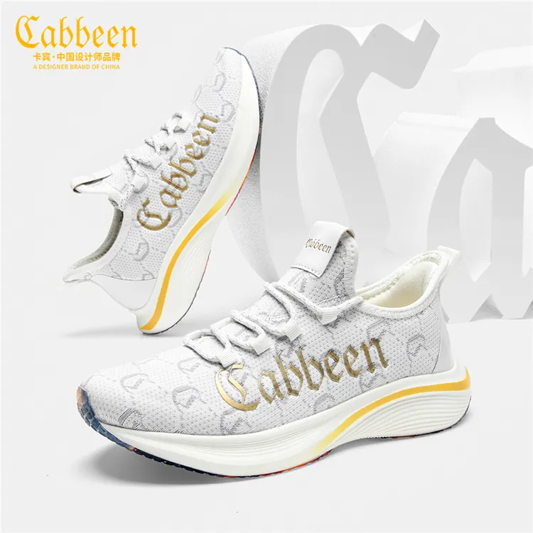 卡宾男士阿甘鞋春秋季运动时尚休闲鞋设计师款舒适潮流男式休闲鞋