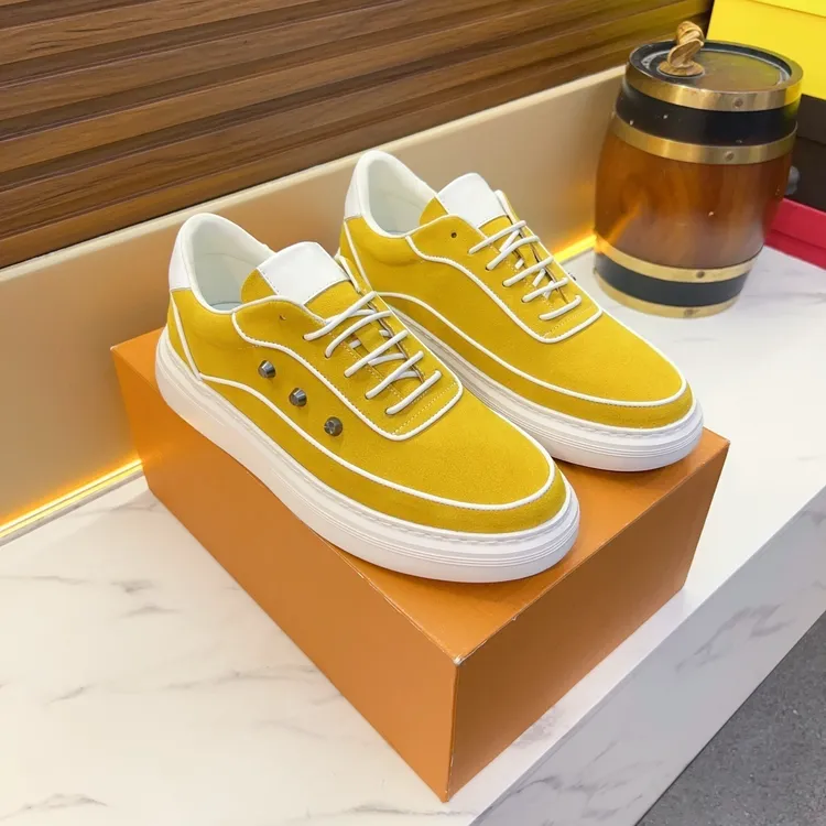 头层牛皮男士板磨砂皮软底休闲鞋低帮透气系带真皮潮鞋高级感男鞋