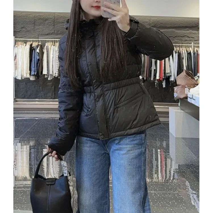 收腰显瘦短款棉衣女2025秋冬新款棉服韩版时尚外套