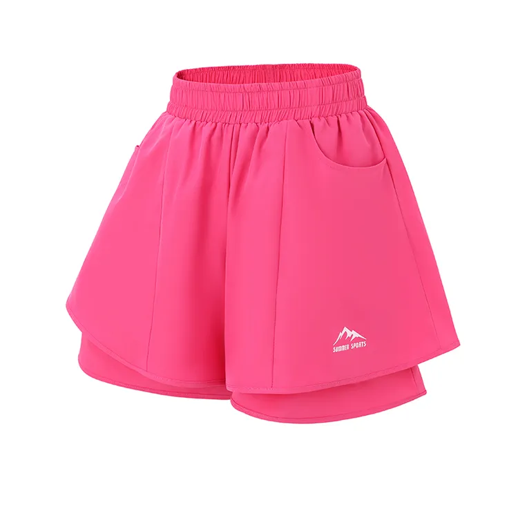 运动裙裤跑步训练夏季速干面料