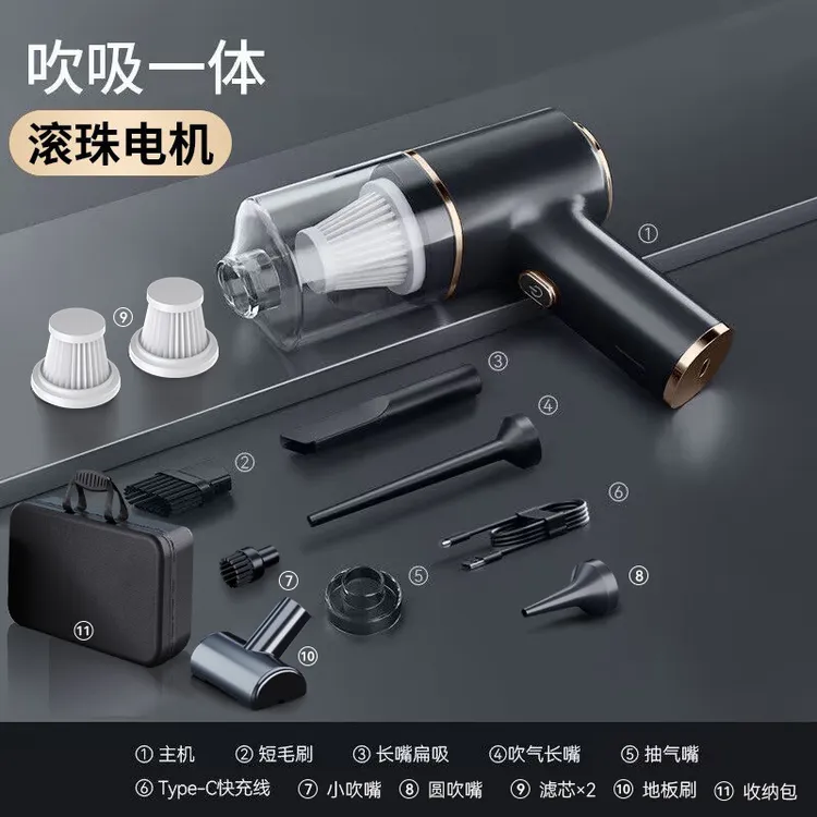 车载吸尘器大吸力无线充电家用车内小型手持式大功率强力汽车专用