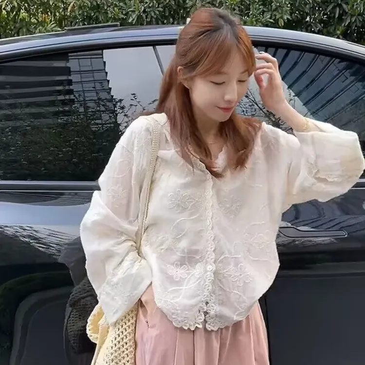 2025春季新款防晒衣外套时尚韩版休闲百搭显瘦薄款女韩系宽松上衣