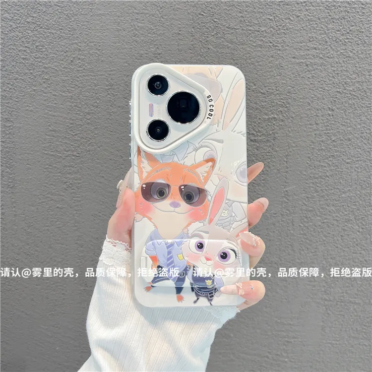 磨砂彩银适用苹果17/iPhone/华为荣耀/OPPO/VIVO/小米手机壳保护