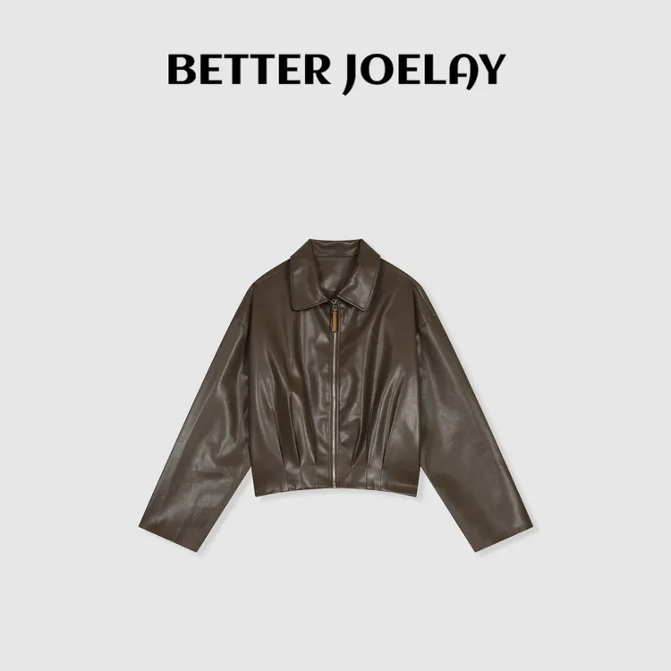 BETTER JOELY -【暮棕】时尚外套宽松韩版百搭通勤风Z4769