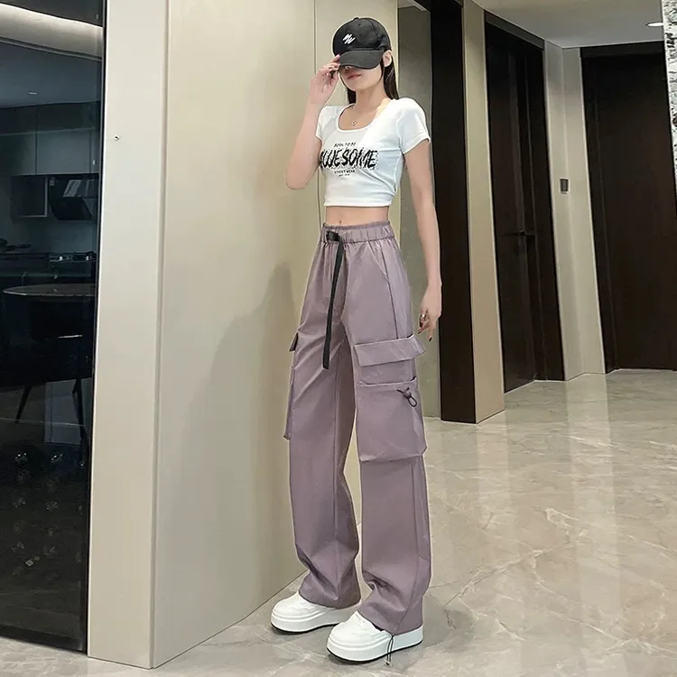 6472美式潮流户外休闲工装裤