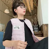 SEVENFUOO-【高智女孩】棉服马甲
