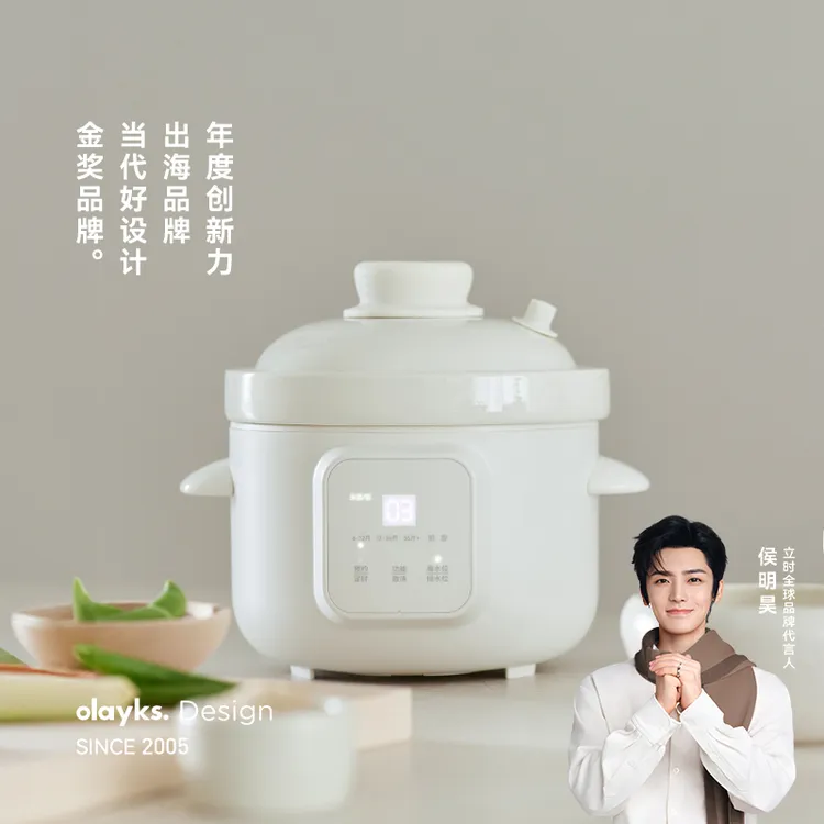 【专为婴儿辅食】olayks立时微压辅食分月龄婴儿宝宝电炖锅炖盅BB煲