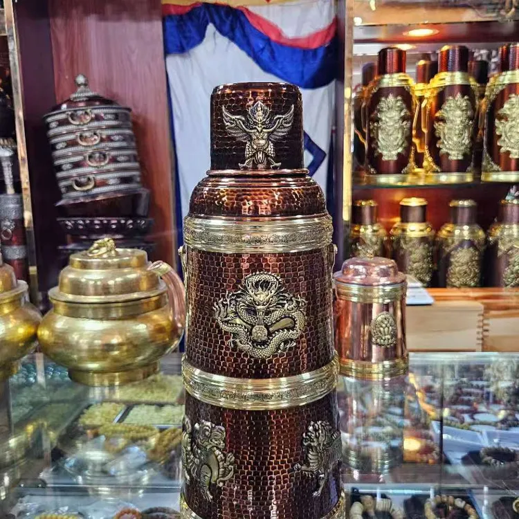 纯铜手链 纯铜藏式暖壶家用复古纯手工