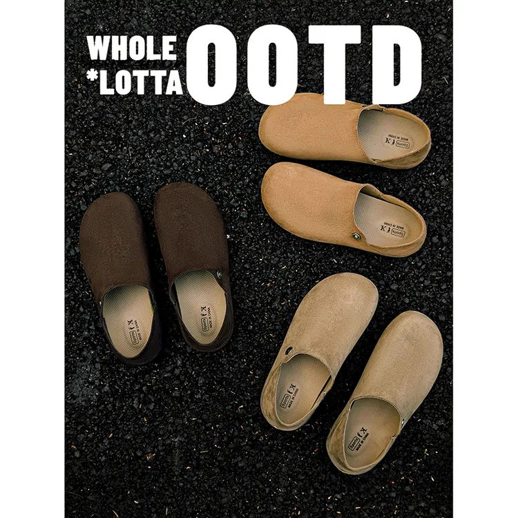 Cleanfita增高踩屎感勃肯鞋男士春季老钱风两穿开车软底懒人鞋商品图